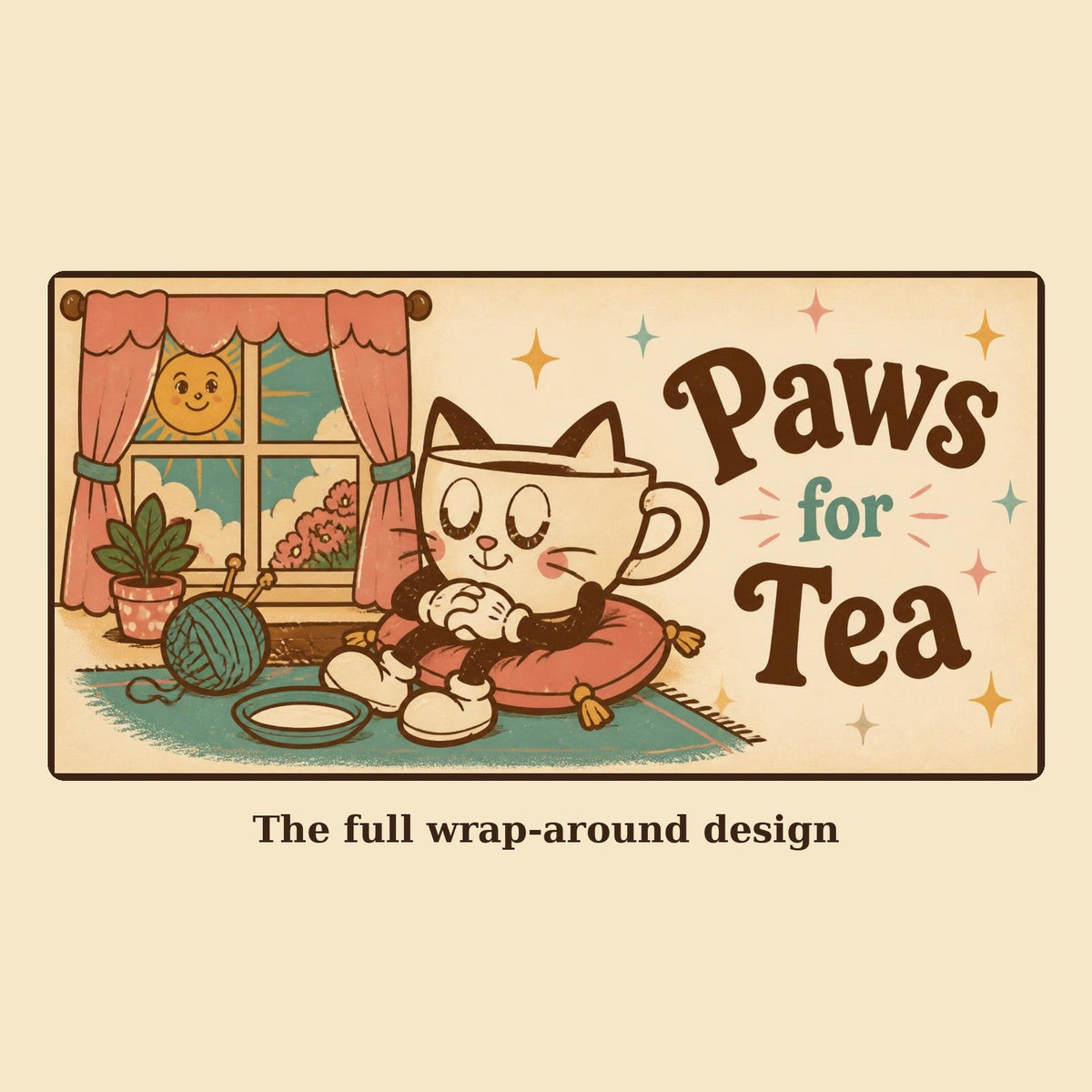 Full wrap-around design