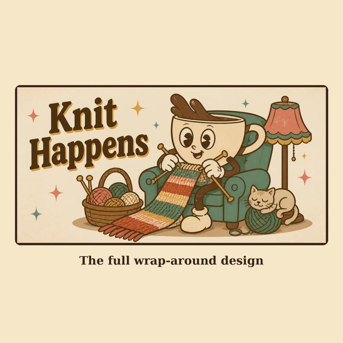Full wrap-around design