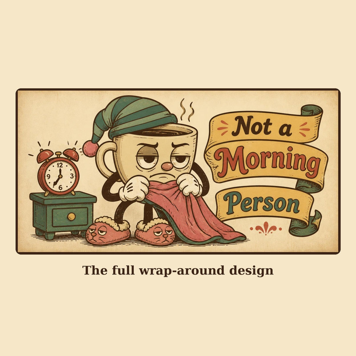 Full wrap-around design