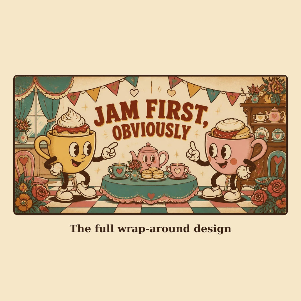 Full wrap-around design