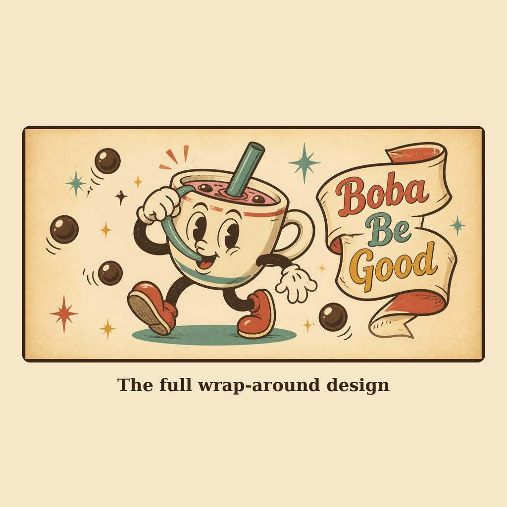 Full wrap-around design