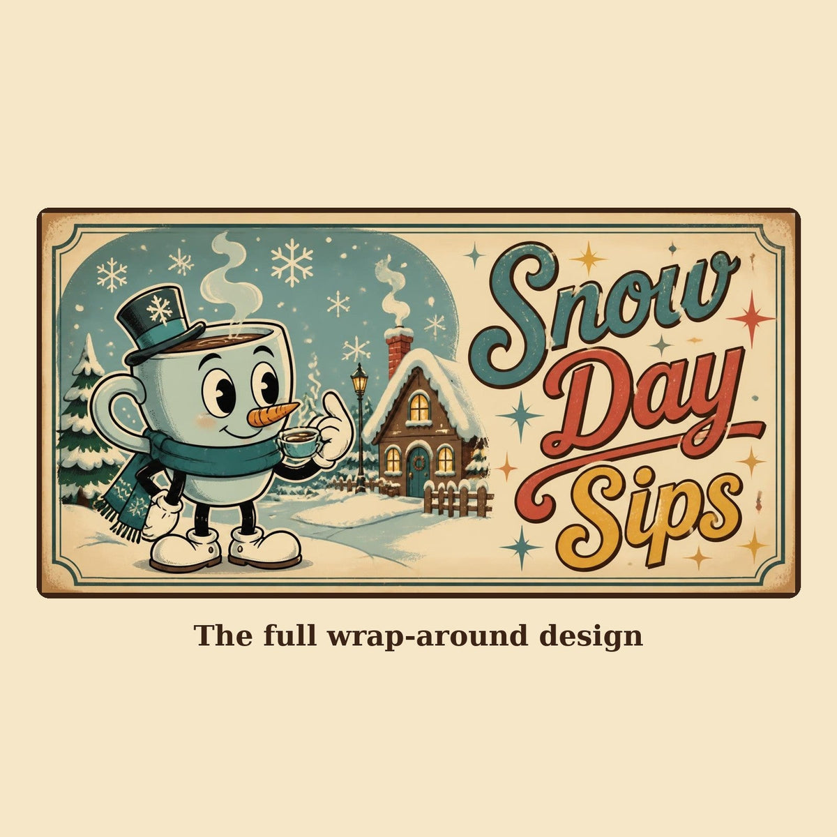 Full wrap-around design