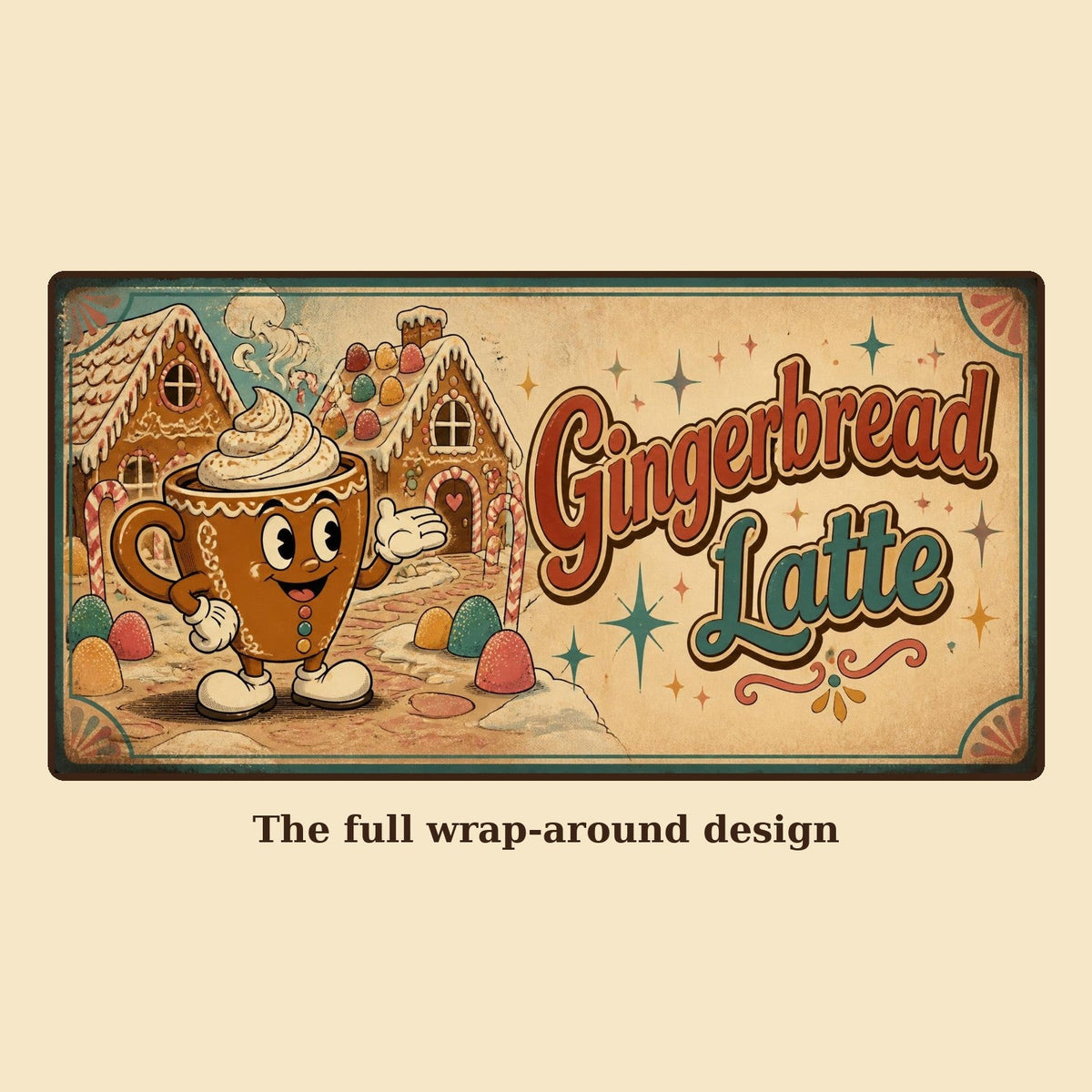 Full wrap-around design