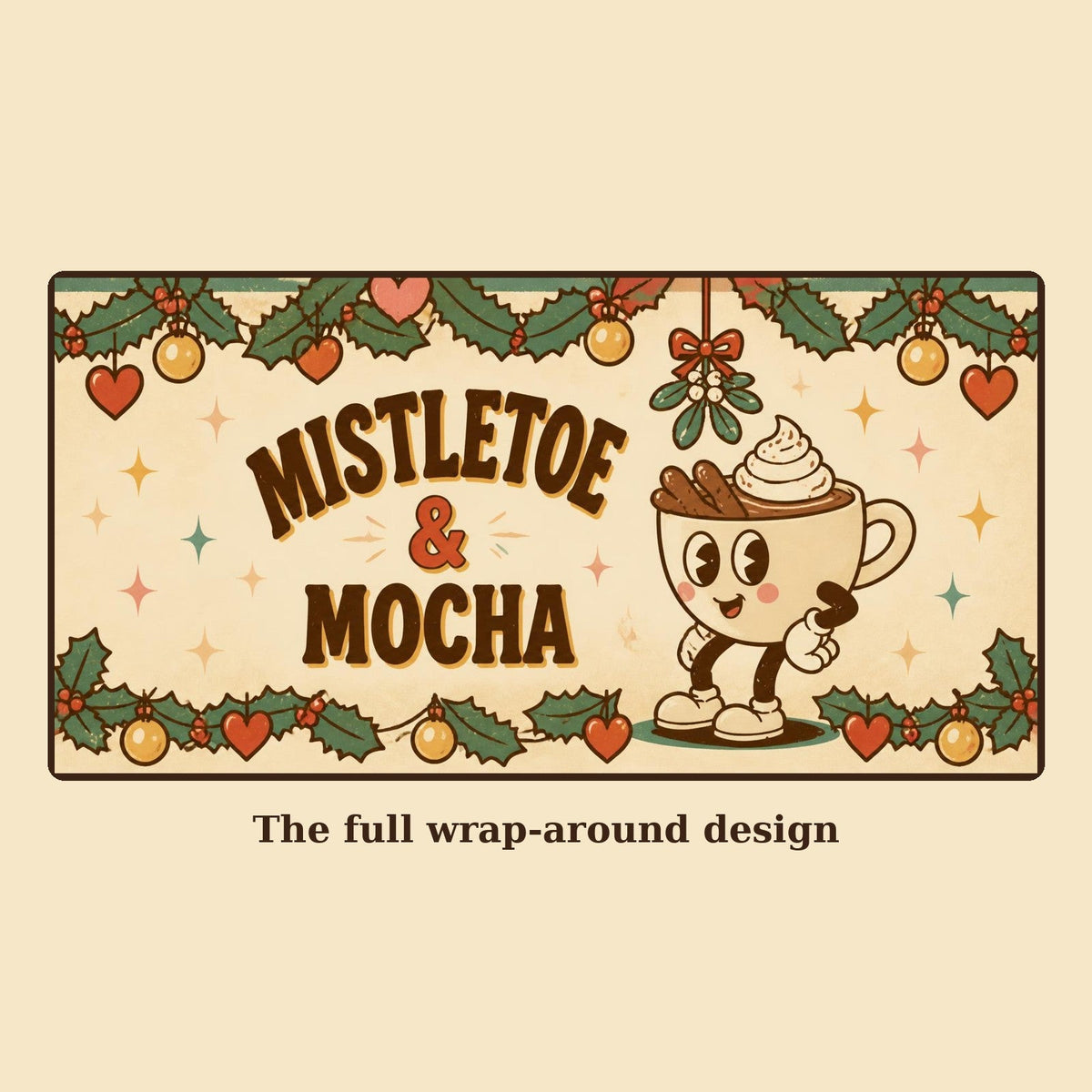 Full wrap-around design
