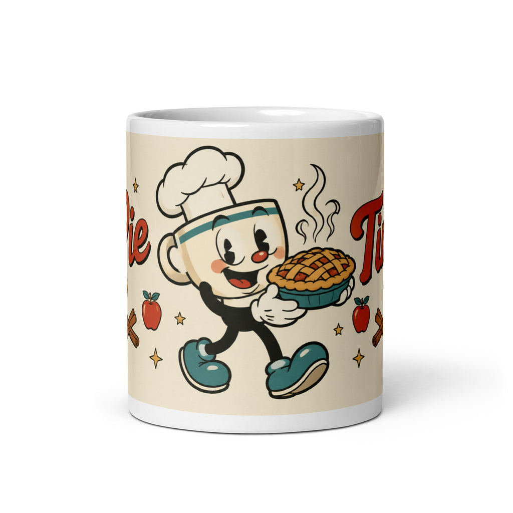 Pie Time mug, 11 oz front view