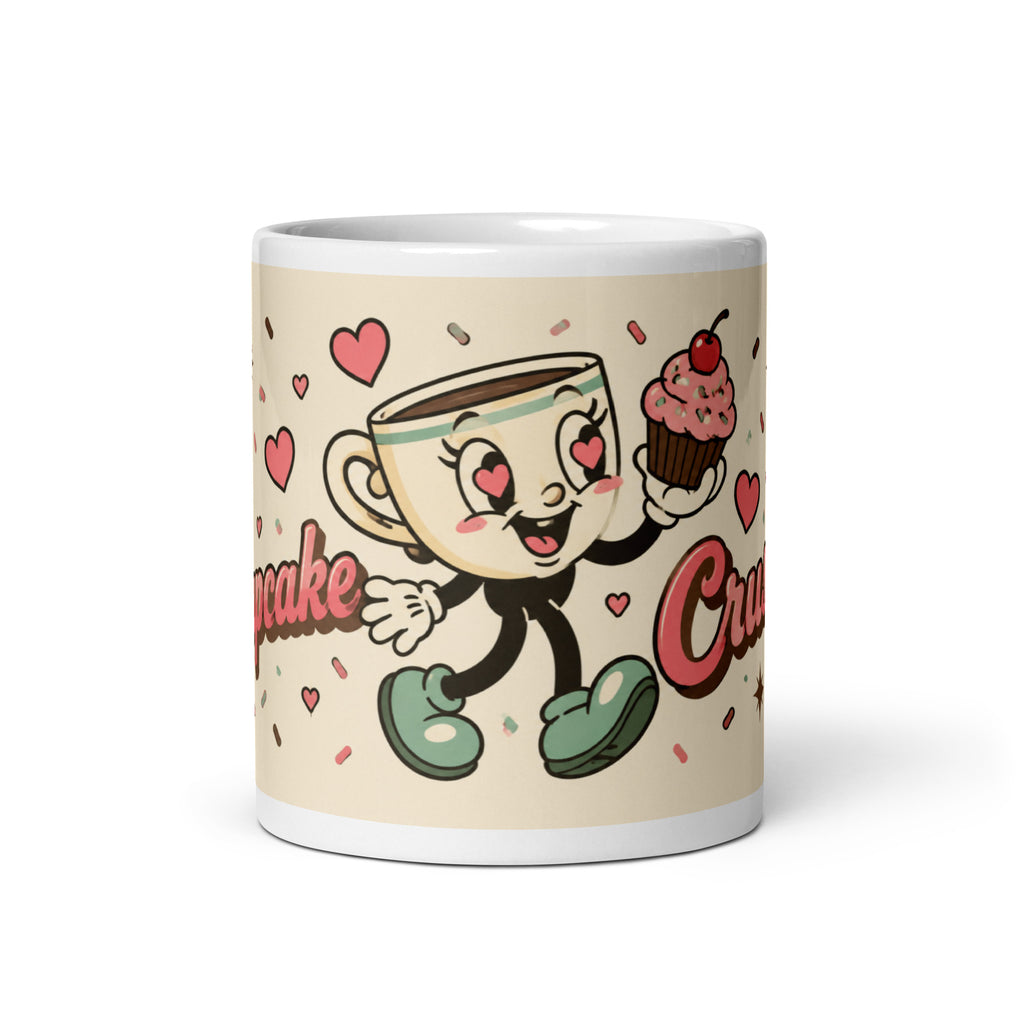 Cupcake Crush mug, 11 oz front view