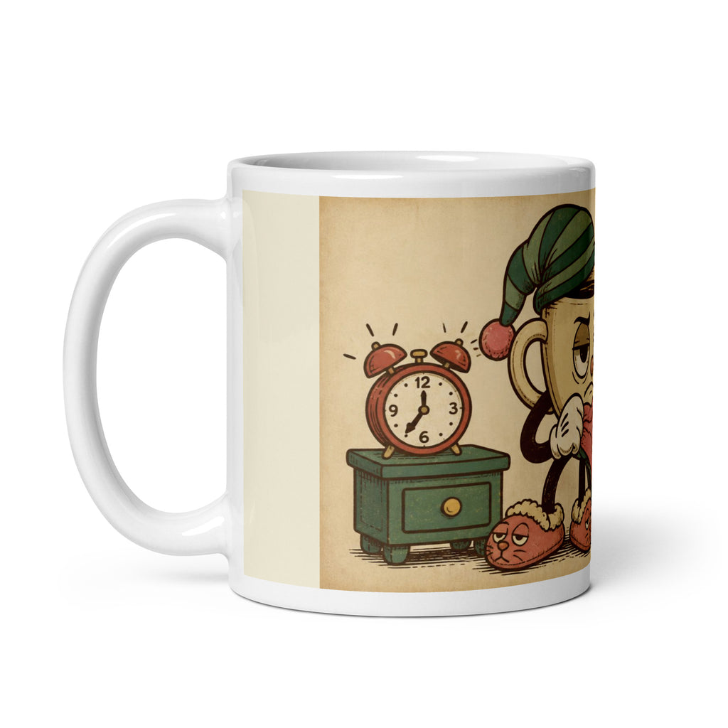 Not a Morning Person 11 oz mug, handle on the left