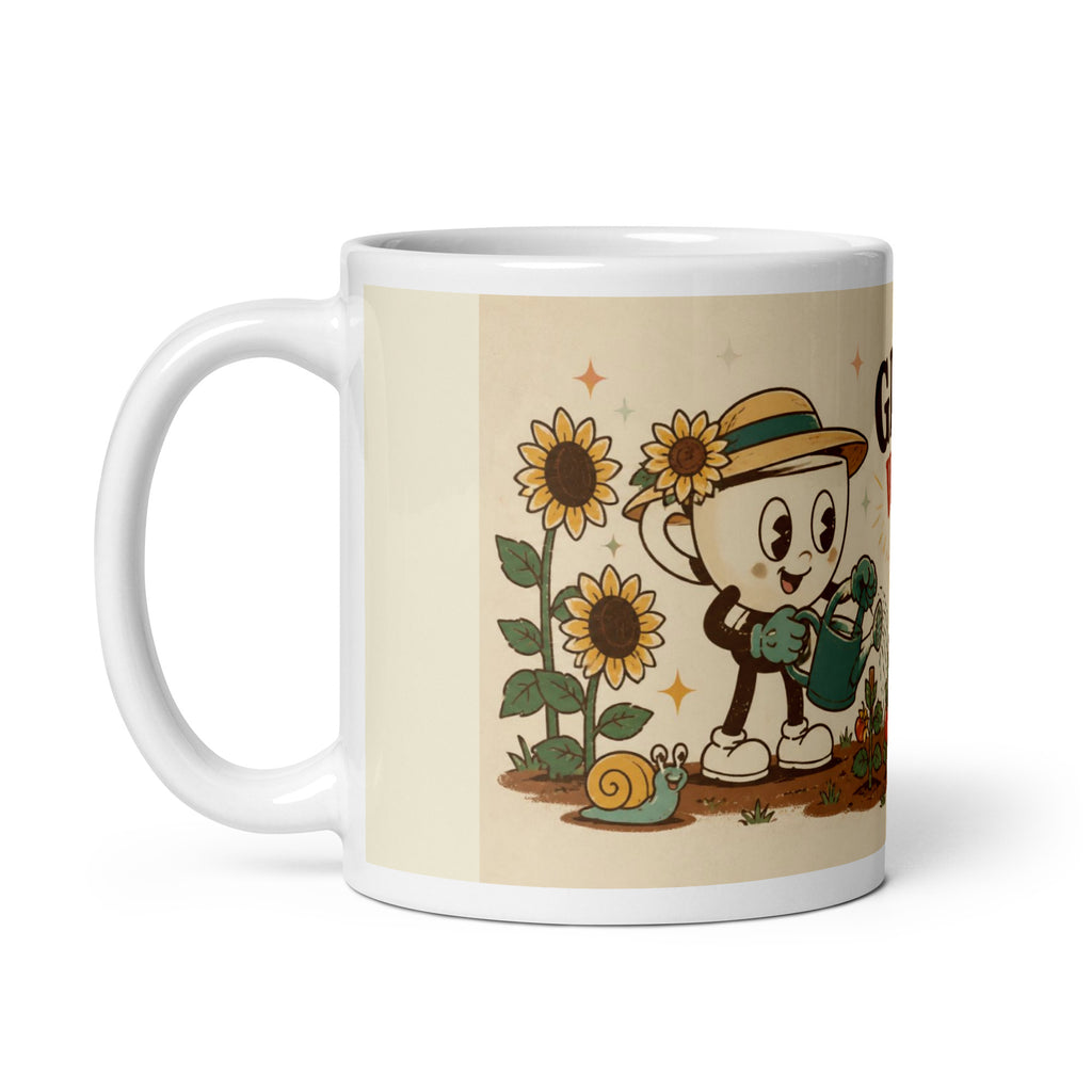 Grow With It 11 oz mug, handle on the left