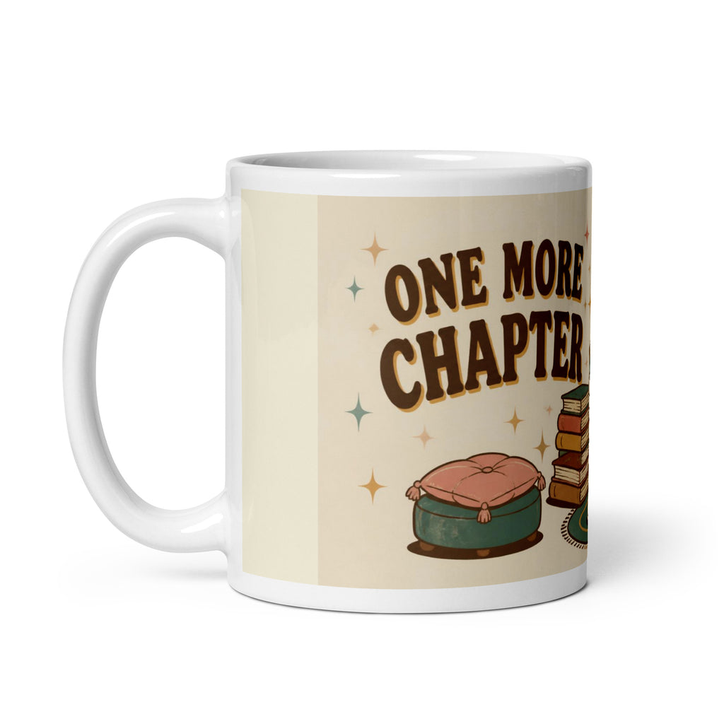 One More Chapter 11 oz mug, handle on the left