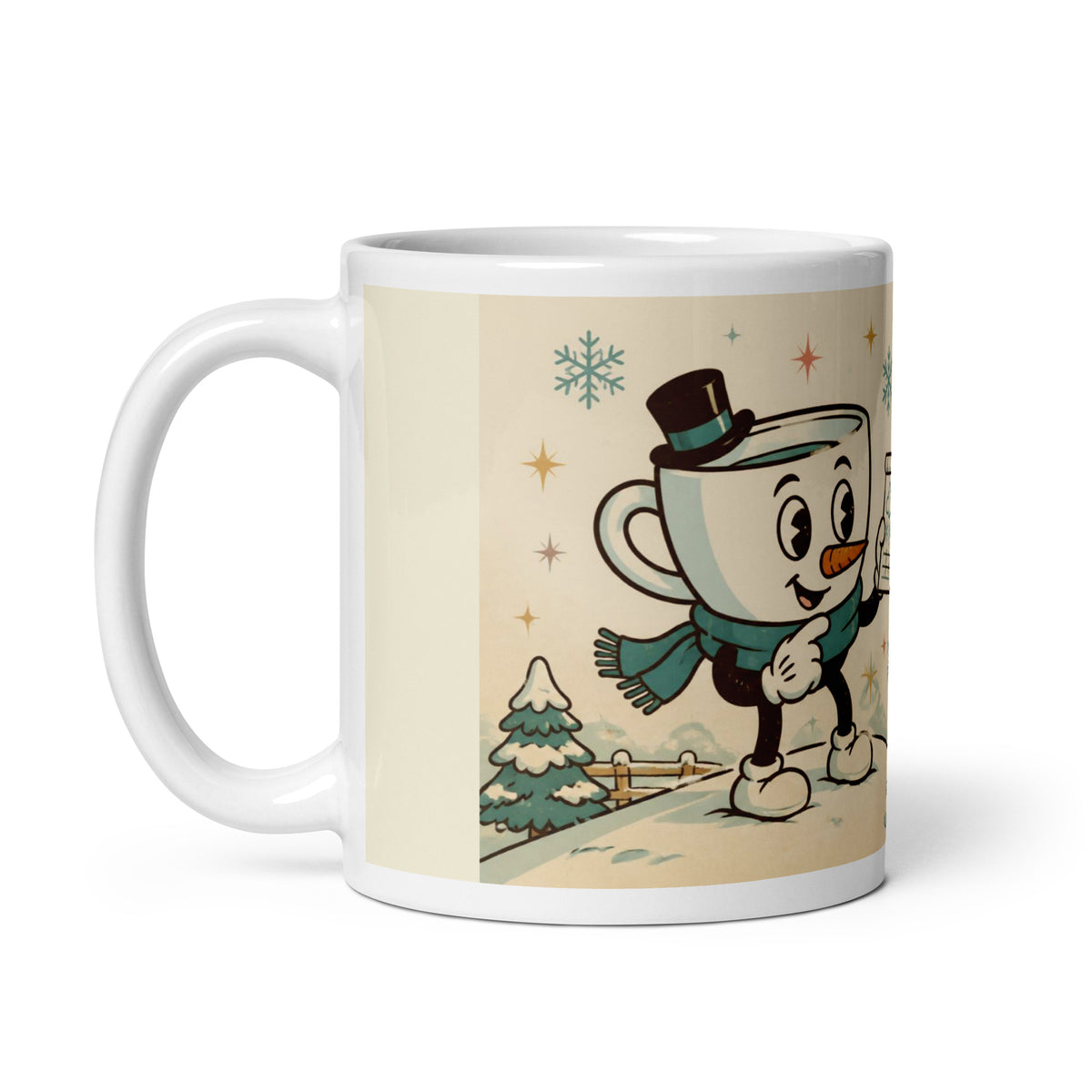 Flurry's Forecast 11 oz mug, handle on the left