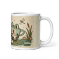 Toad-ally Brewed 11 oz mug, handle on the right