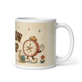 Slow Sip 11 oz mug, handle on the right