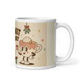 Donut Worry 11 oz mug, handle on the right