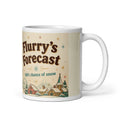 Flurry's Forecast 11 oz mug, handle on the right