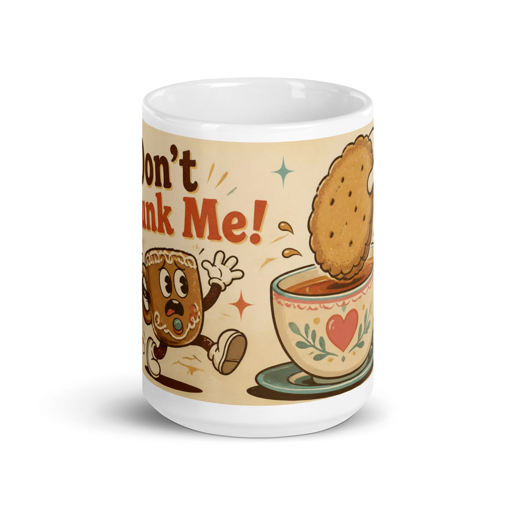 Don't Dunk Me! 15 oz mug, front view