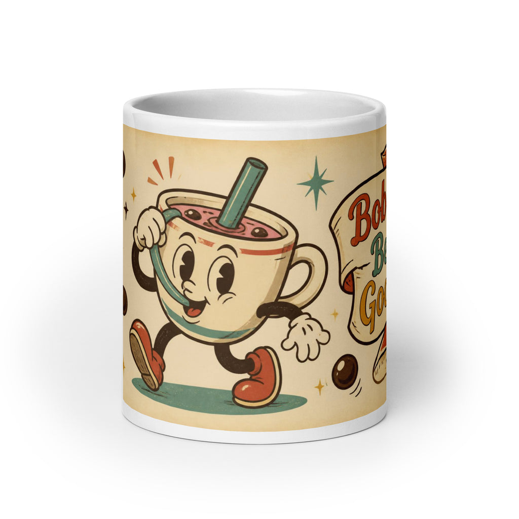 Boba Be Good 20 oz mug, front view