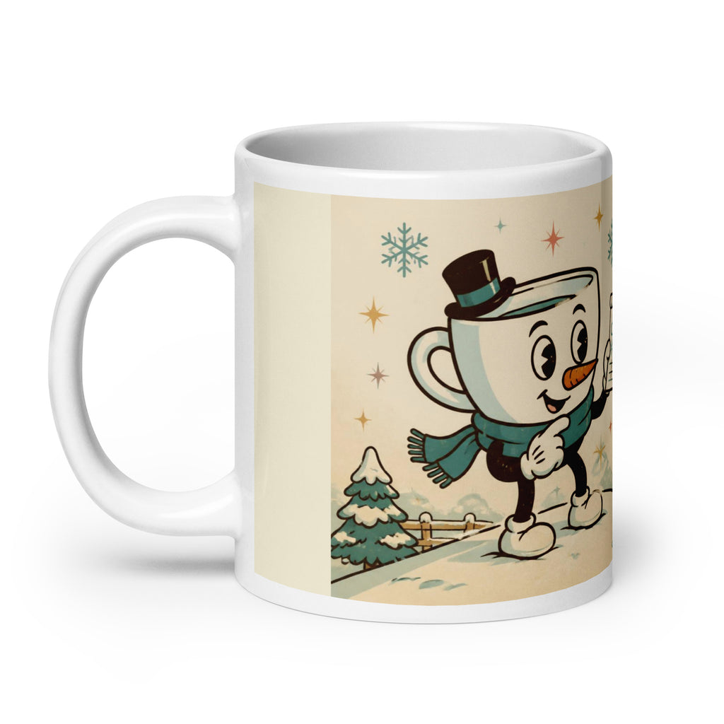 Flurry's Forecast 20 oz mug, handle on the left